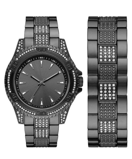 Watch and Bracelet Set His and Her